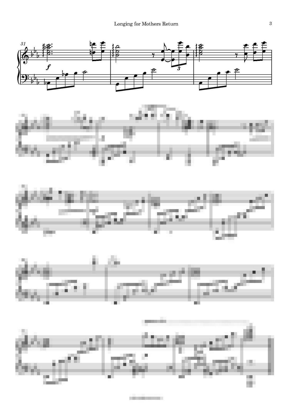 Longing for Mother's Return