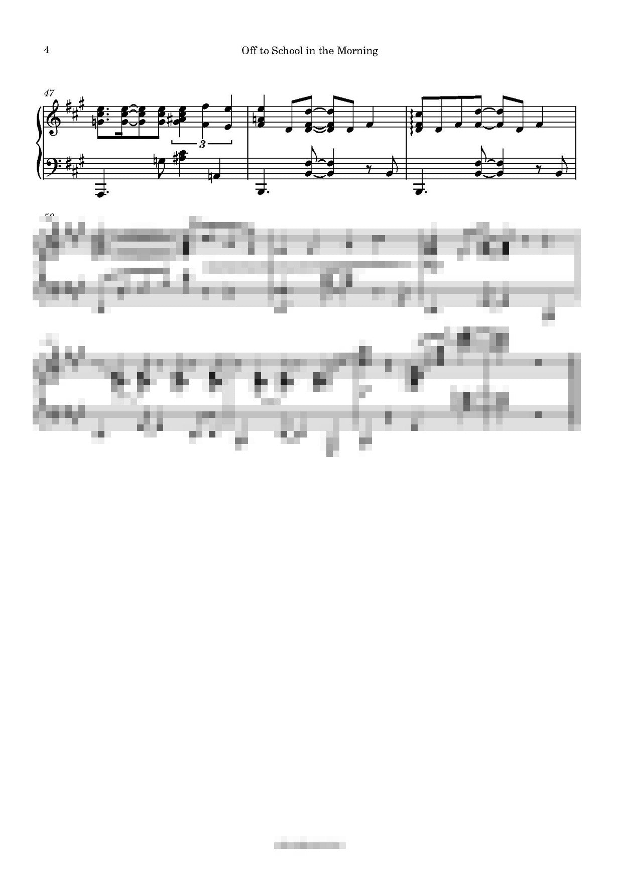 Off to School in the Morning