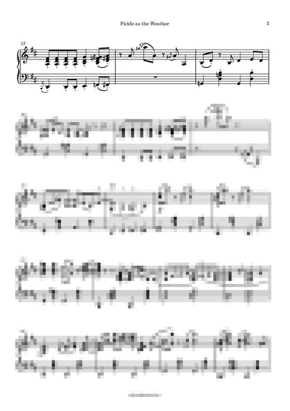 Fickle as the Weather