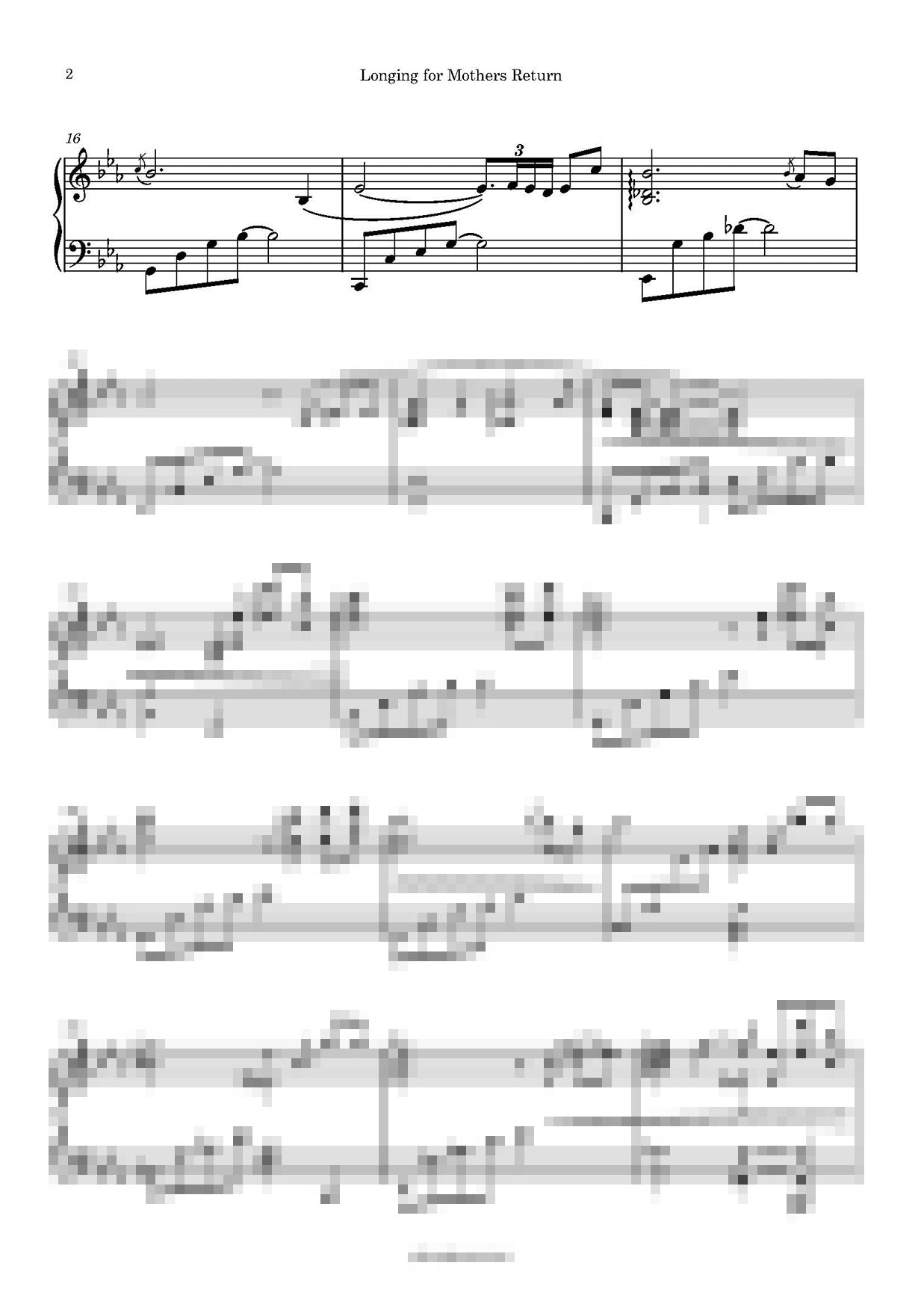 Longing for Mother's Return