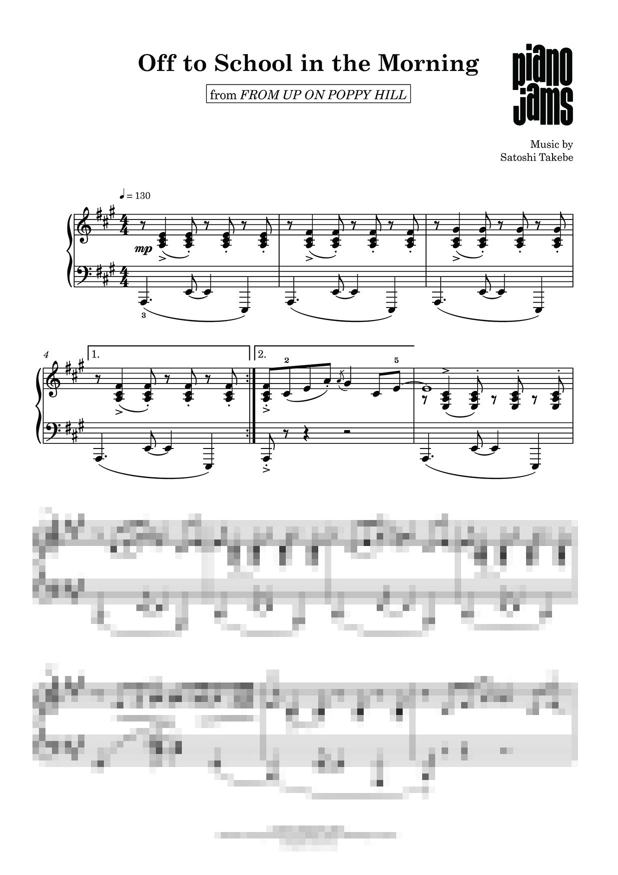 Off to School in the Morning