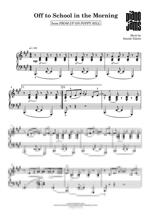 Off to School in the Morning