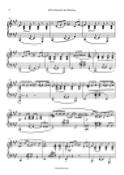 Off to School in the Morning