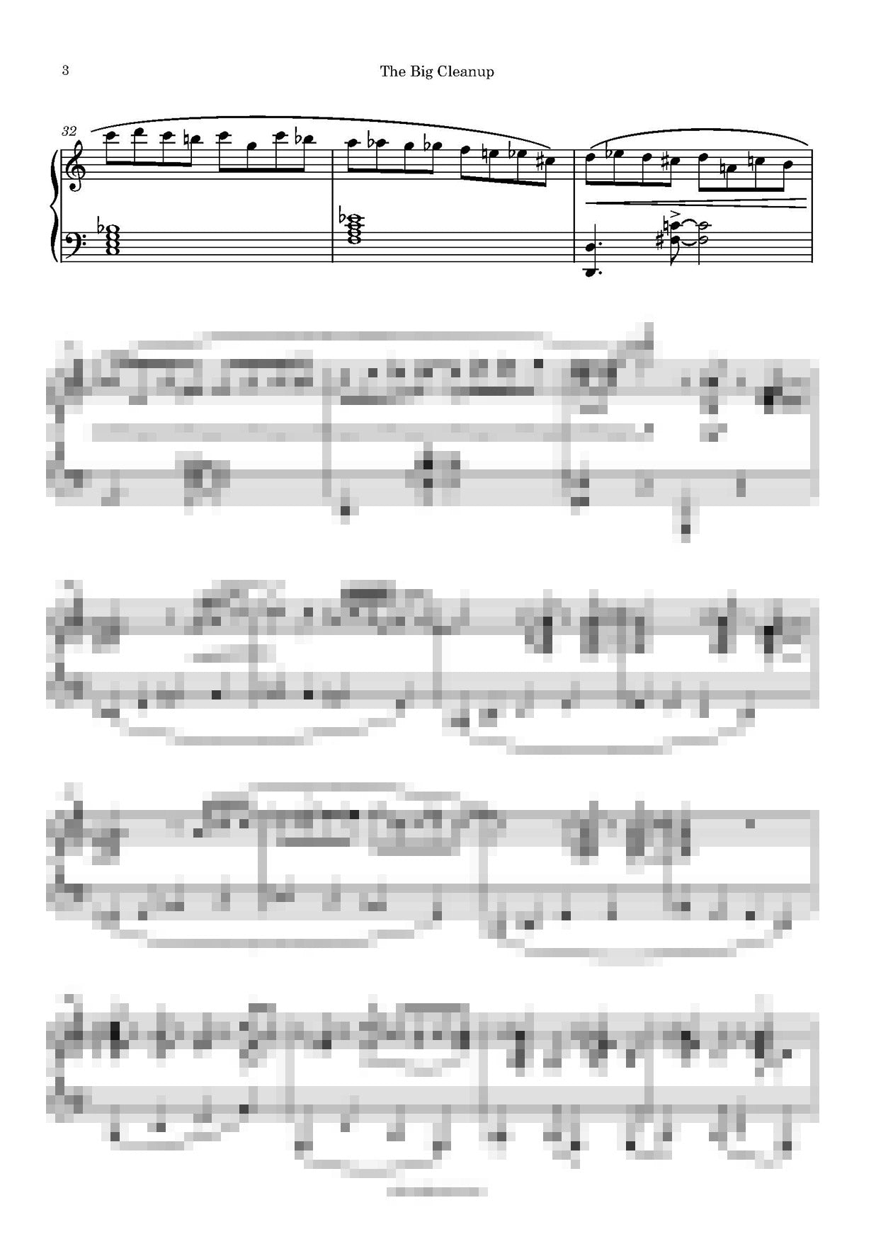 The Big Cleanup - From Up on Poppy Hill Piano Sheet Music – PianoJams